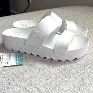 Reef White Women's Sandals
